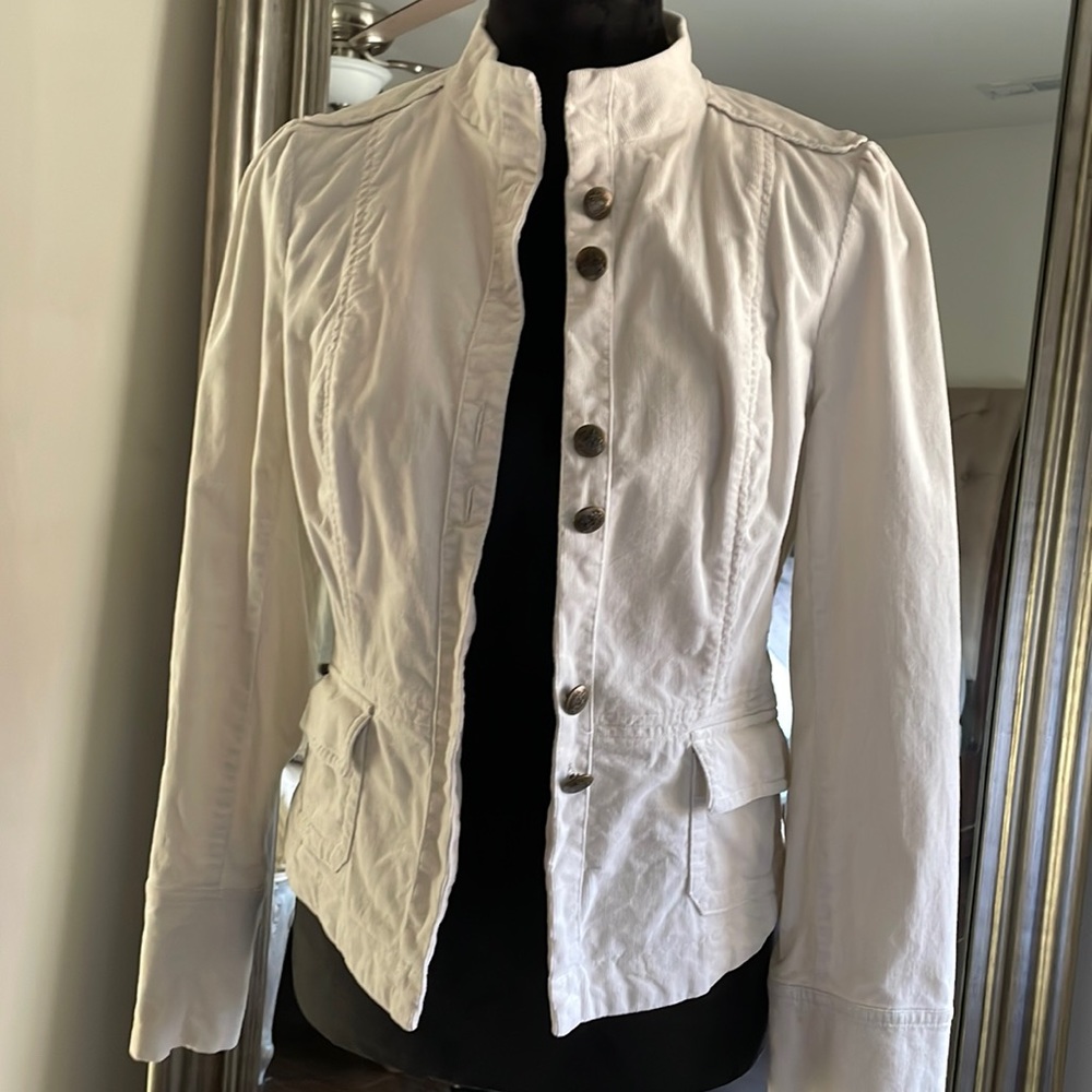 Offwhite corduroy jacket